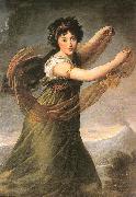 Elisabeth LouiseVigee Lebrun Portrait of Pelagie Sapiezyna nee Potocka oil